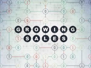 The words "Growing Sales" to illustrate post titled "Growing Sales on a Budget."