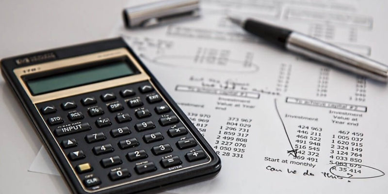 Calculator and worksheet to illustrate concept that bookkeeping is just the beginning.