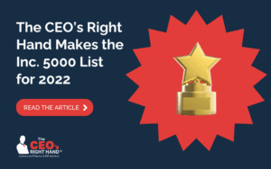 Custom title image for news article announcing Inc. 5000 inclusion.