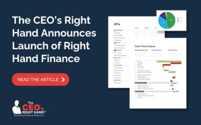 The CEO’s Right Hand Announces the Launch of a New Reporting and Insights Subscription Offering, Right Hand Finance