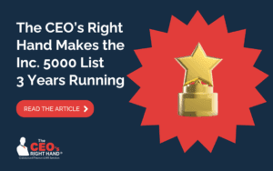 Custom title image for news article announcing Inc. 5000 inclusion.