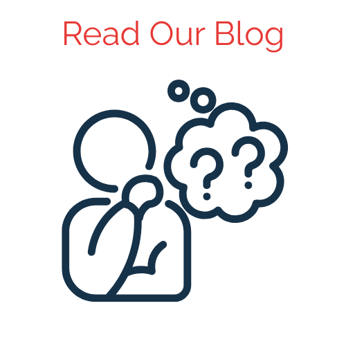 Read Our Blog Illustration of person thinking to encourage people to read our blog.