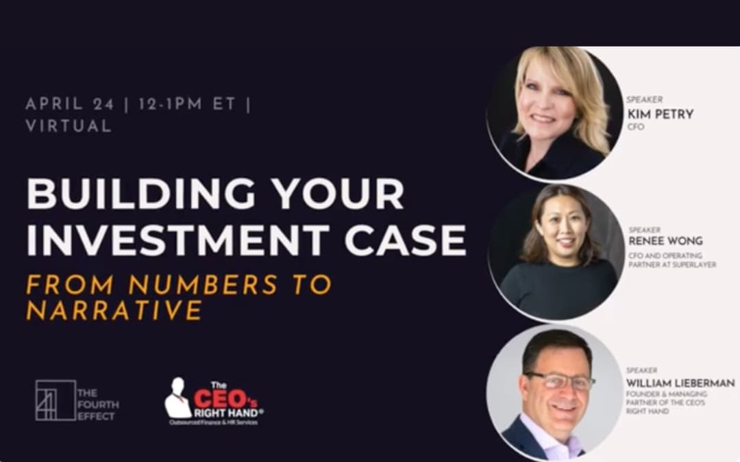 Building Your Investment Case